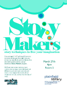 Story Makers, March 27th
