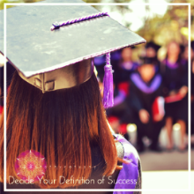 Decide Your Definition of Success - image of female graduate