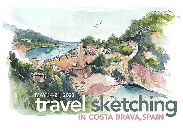 Travel Sketching in Costa Brava