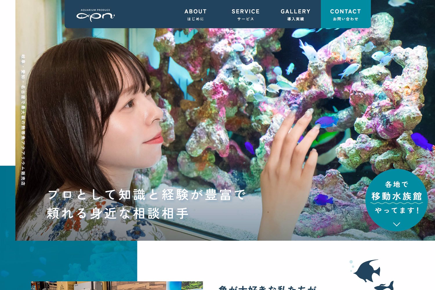 株式会社エーピーエヌのWE Bサイトの画像