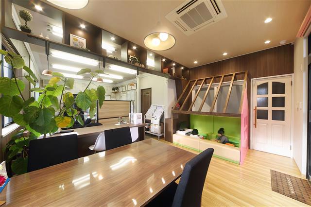 アイカワホームのキッズスペース