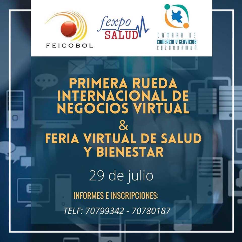 Primera Rueda Internacional de Negocios Virtual - Fexpo Salud, Feria Virtual de Salud y Bienestar