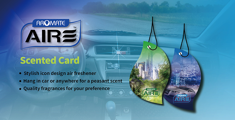 Aromate Industries Co. Ltd. - car air freshener,car freshener,air freshener  for car - Manufacturer