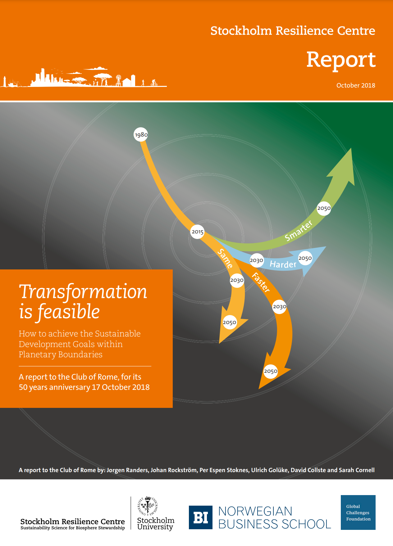 A Report to the Club of Rome | Transformation is Feasible (October 2018)