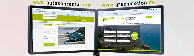 www.autosenrenta.com y www.greenmotion.mx