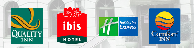 Hoteles Ibis - Quality Inn - Holiday Inn - Confort Inn