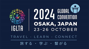 Konferenz der International LGBTIQ+ Travel Association in Osaka