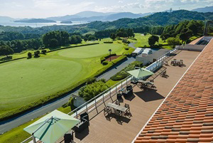 Golfplatz in Japan