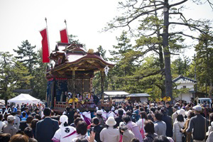 UNESCO immaterielles Kulturerbe Otsu-Festival in Shiga